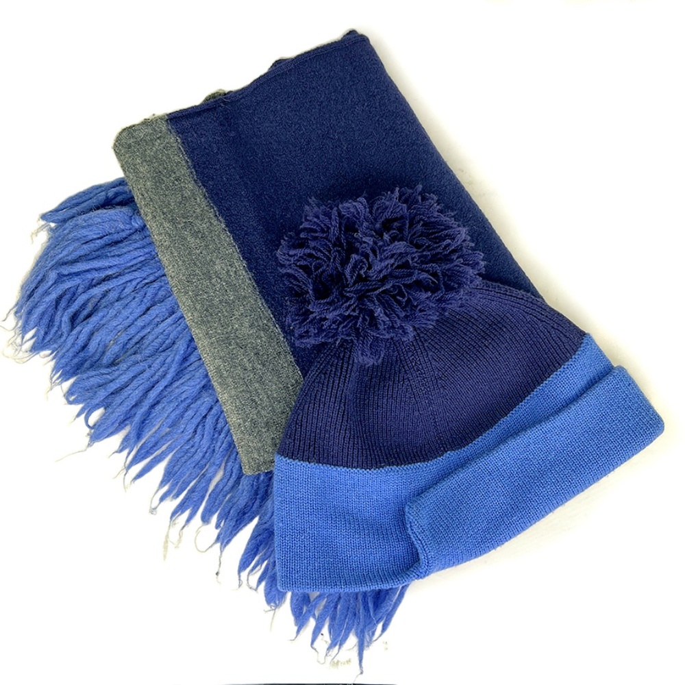 Vintage Banana Republic Wool Ski Cap & Scarf